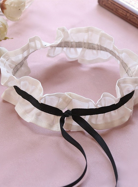 涤纶缎带女不含金属项链