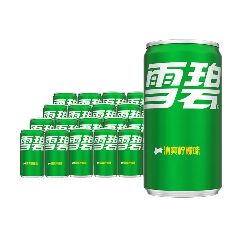 可口可乐含汽饮料迷你罐mini200ml*12罐/箱 零度芬达雪碧碳酸饮料 - 图2