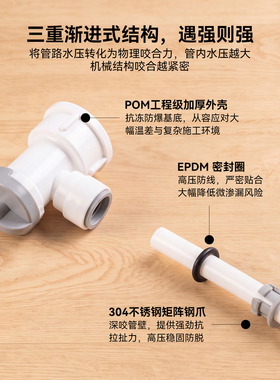 净水器2分3分6分压力桶开关阀门