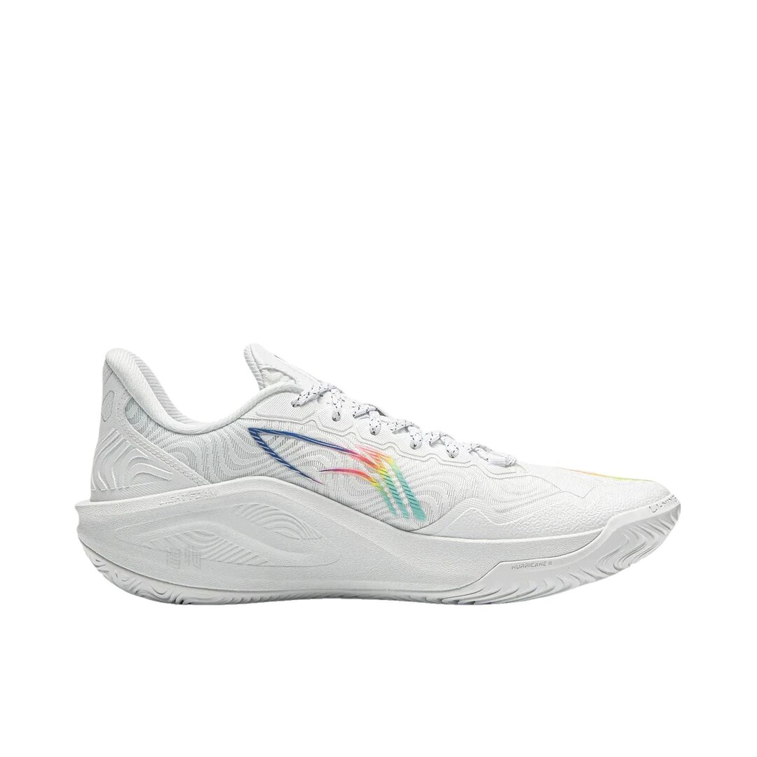 Li Ning Hurricane 2丨Low-top basketball shoes new support stable breathable non-slip wear-resistant wrapped practical sports shoes