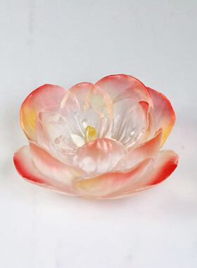 杭州文创十二花神琉璃香插摆台琉璃渐变装饰摆件线香插茶室7360