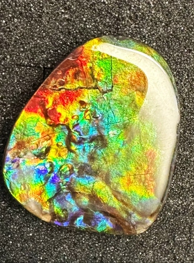 磐华天授｜七彩水牛石斑彩石裸石