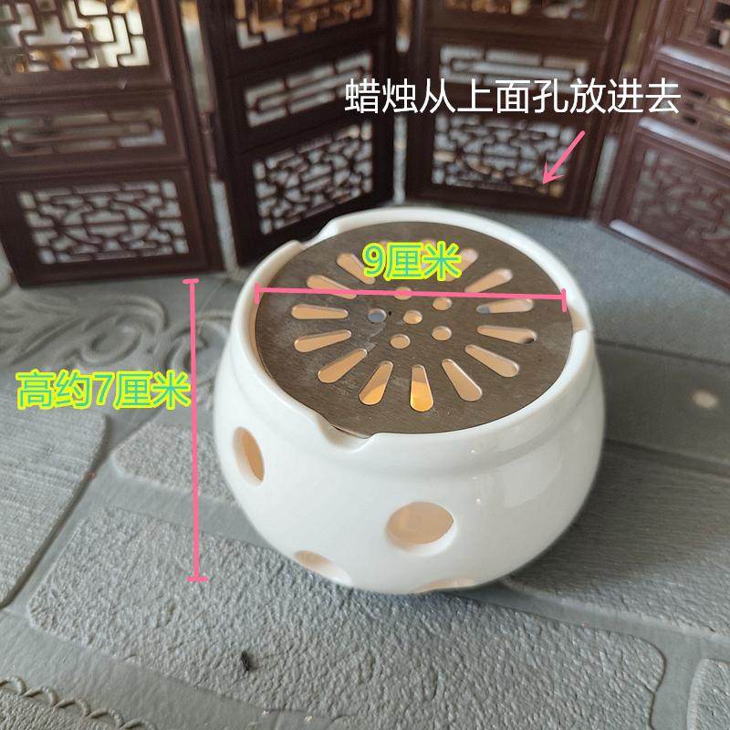 温茶炉玻璃花茶壶蜡烛加热煮茶炉陶瓷底座酒店餐厅加热菜保暖茶器,淘宝优惠券,粉丝福利购,淘宝优惠卷
