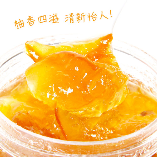 鲜活优果C韩式蜂蜜柚子果酱奶茶店专用奶茶饮料烘焙商用原料1.2kg - 图2
