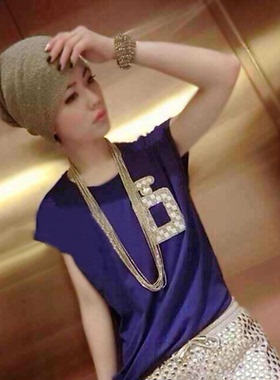 韩国新款潮流时尚百搭流苏毛衣链