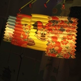 Мультяшная портативная лампа, складной фонарь, китайский орган