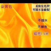 Decoration yellow cloth for table cloth yellow silk cloth silk red silk cloth temple table cloth cotton cloth