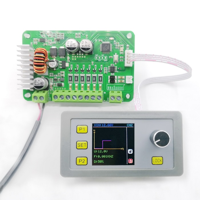 多路5+1路PWM信号发生器对称方矩形波占空比可调模块RS485 Modbus - 图3