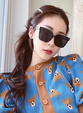 小红书韩国墨镜男女情侣