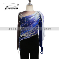Zhubao customized figure skating performance Flower Skating Training Clothing Children Adult Mens Mens Blouse Pants Suit