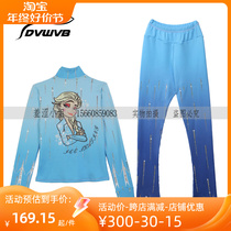 Zhubao Customized Figure Skating Clothing Performance Suit Training Clothing Flower Color children Adult high bomb breathable close-fitting