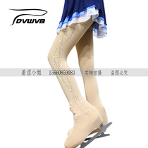 Zhuo Bao Customized Figure Skating Vêtements Socks Lian Pants Chaussettes avec chaussettes Chaussettes Sox Chaussettes Sox Chaussettes Chaussettes Chaussettes Ankle Socks Q454
