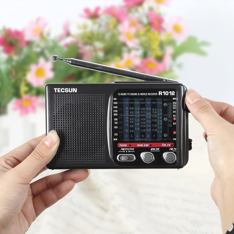 Tecsun德生R-1012全波段老人收音机新款便携式fm调频广播电视伴音 - 图2