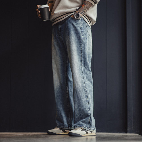 马登阿甘德训鞋男士2025新款复古慢跑百搭潮鞋透气运动休闲鞋 - 图3