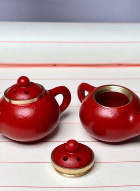 紫金砂香囊礼物新中式包包钥匙扣吊坠挂件配饰高含量朱砂