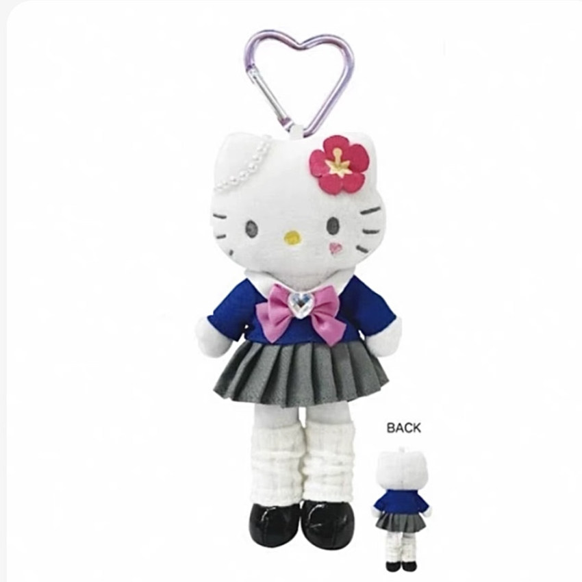 日本代购正品 NIC黑皮长腿hello kitty挂件毛绒玩偶 平成 爱心扣,淘宝优惠券,粉丝福利购,淘宝优惠卷