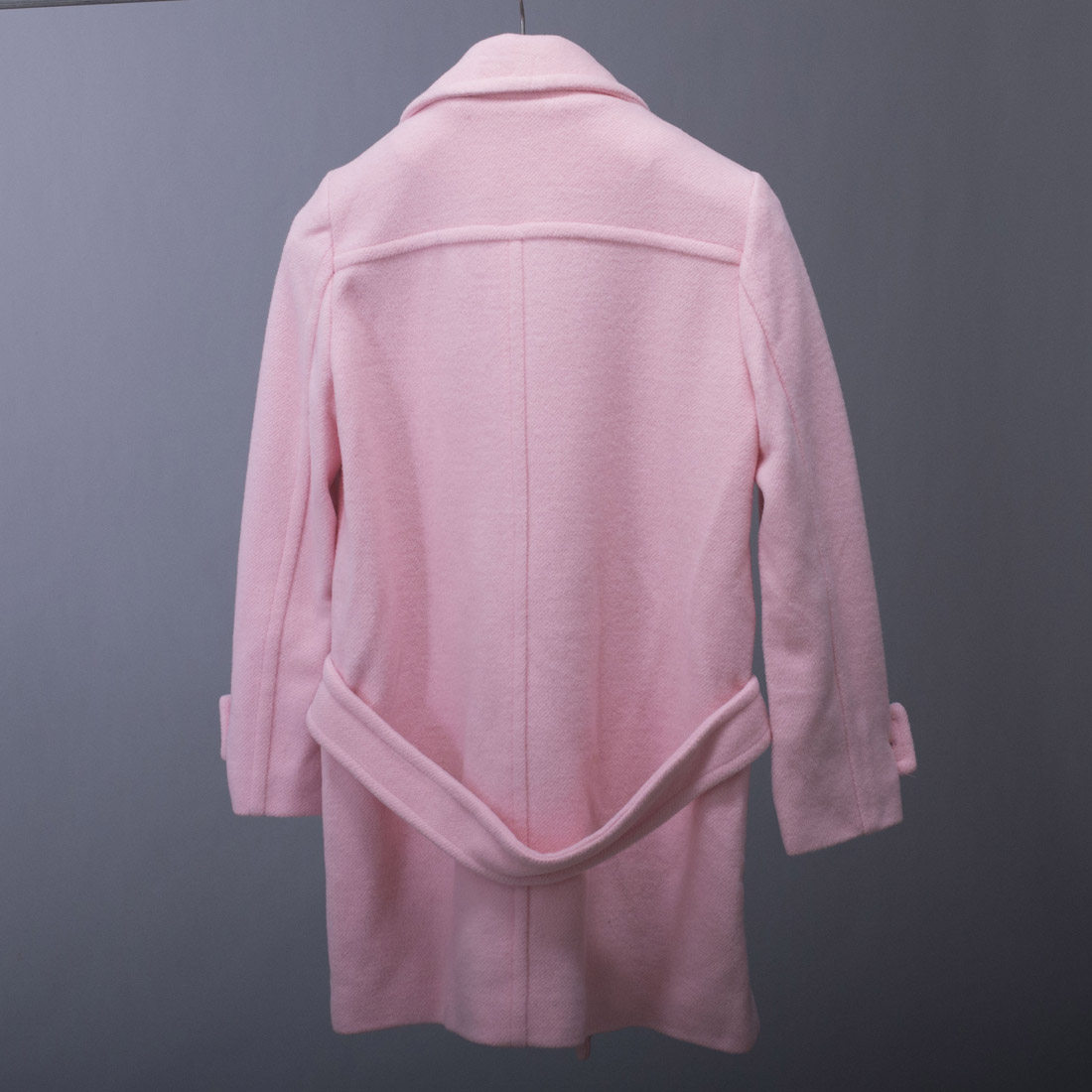 断码清货~大厂尾货女士时尚休闲羊毛呢子大衣春秋季厚款粉色外套,淘宝优惠券,粉丝福利购,淘宝优惠卷