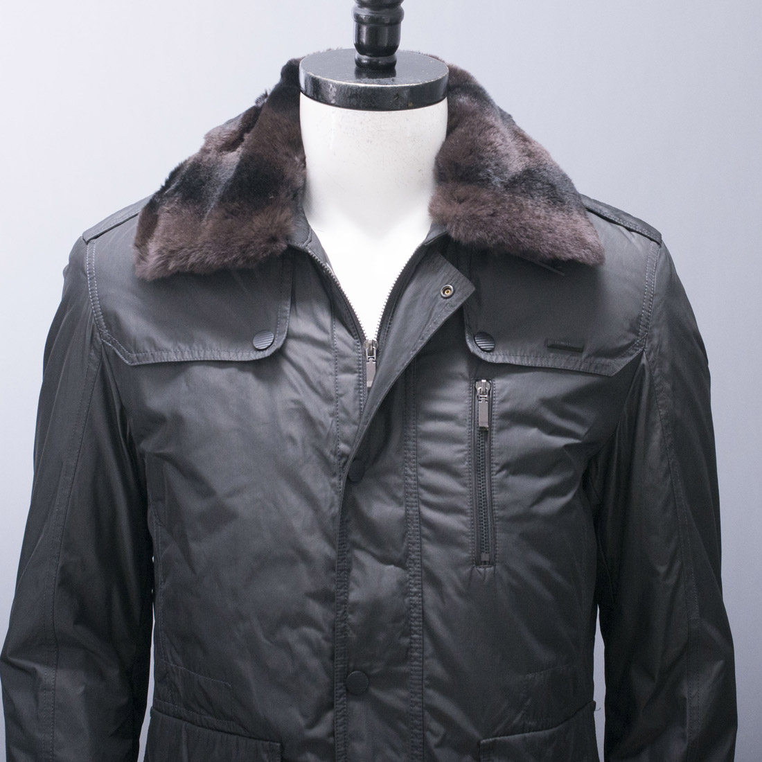 微瑕疵处理~内胆毛领都是兔毛~只有165宽松版~男士商务休闲派克服,淘宝优惠券,粉丝福利购,淘宝优惠卷