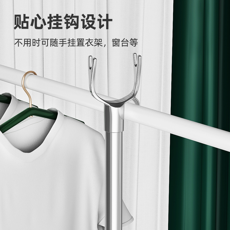 撑衣杆家用晾衣杆叉丫取衣服凉衣捍衣叉杆伸缩加长款衣撑杆挑衣杆-图0