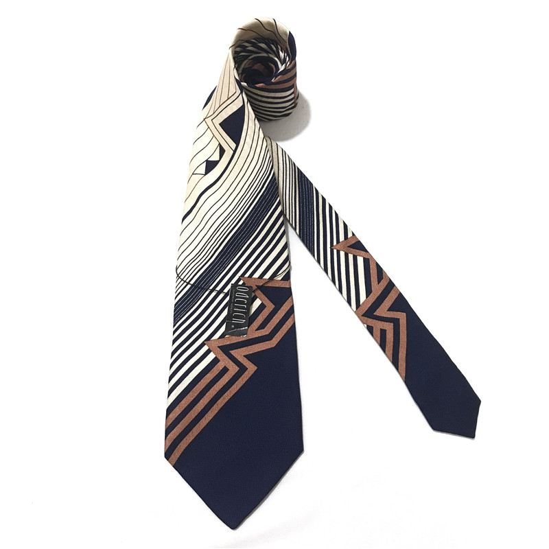 中古领带vintage古着孤品复古休闲商务条纹印花手打配饰领带JH38,淘宝优惠券,粉丝福利购,淘宝优惠卷