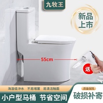 New Pint Super Short Small Family SILENT TOILET ULTRA SIZZLE STYLE 55cm MINI PUMPING TOILET BOWL