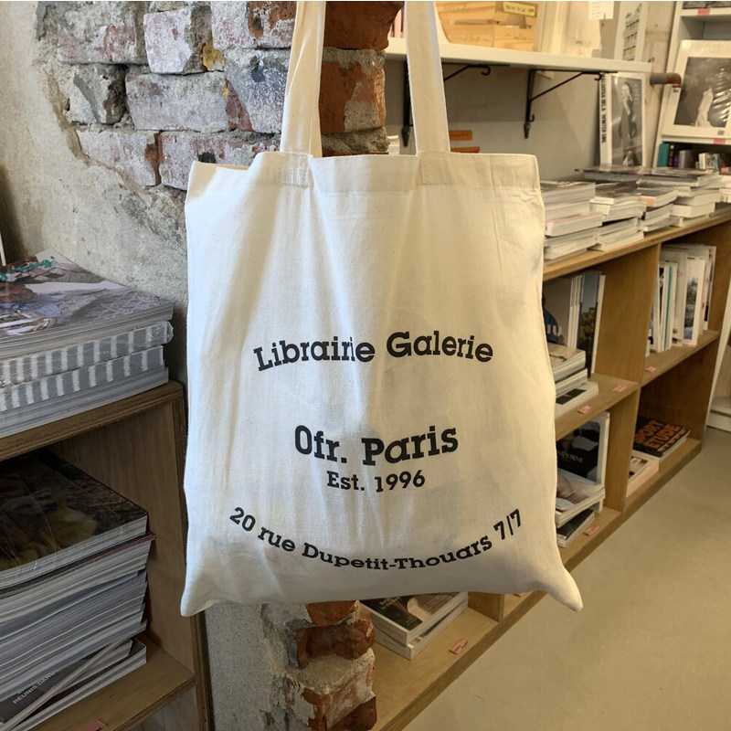 新品ofr法国周边书袋薄款单肩棉布包布袋博主同款帆布包双面印刷,淘宝优惠券,粉丝福利购,淘宝优惠卷