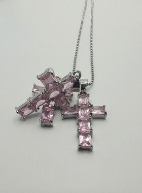 欧美时尚饰品镀金镀银项坠18K精美搭配坠子锆石坠外贸尾货清仓