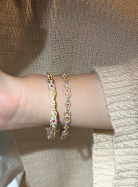 顺庆银楼足银S9999朝云现手镯