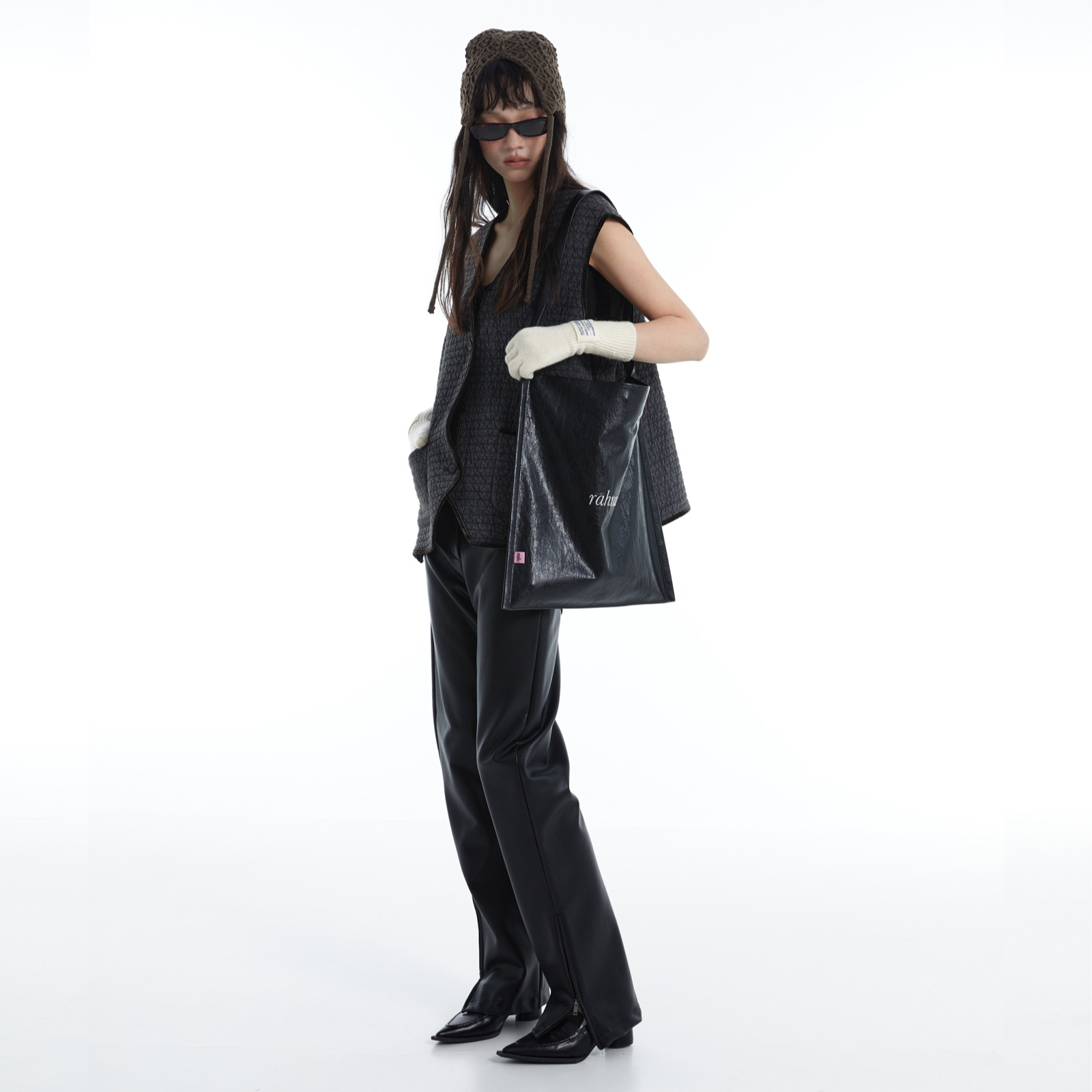 DirtySix “rahrah!”袋袋 5色 撞色绣线 原创 大容量软皮托特包,淘宝优惠券,粉丝福利购,淘宝优惠卷