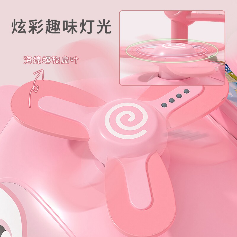 宝丽宝宝手防侧翻手推玩具学步车 卡梅拉玩具手推学步玩具