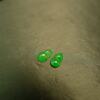 Ice full of green natural grade A jade gourd ring face