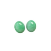 Natural grade A jadeite oval egg-shaped ring face