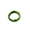 #F549 No. 23 yellow and green natural A-grade old jadeite ring