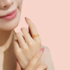 Chinese Valentine's Day gift from the old temple pure gold 999 love bow ring 5G retro fugitive princess giving to daughter