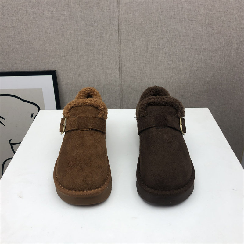 品牌撤柜女鞋2025新款冬季时尚加厚保暖勃肯鞋圆头平底软底单鞋女,淘宝优惠券,粉丝福利购,淘宝优惠卷