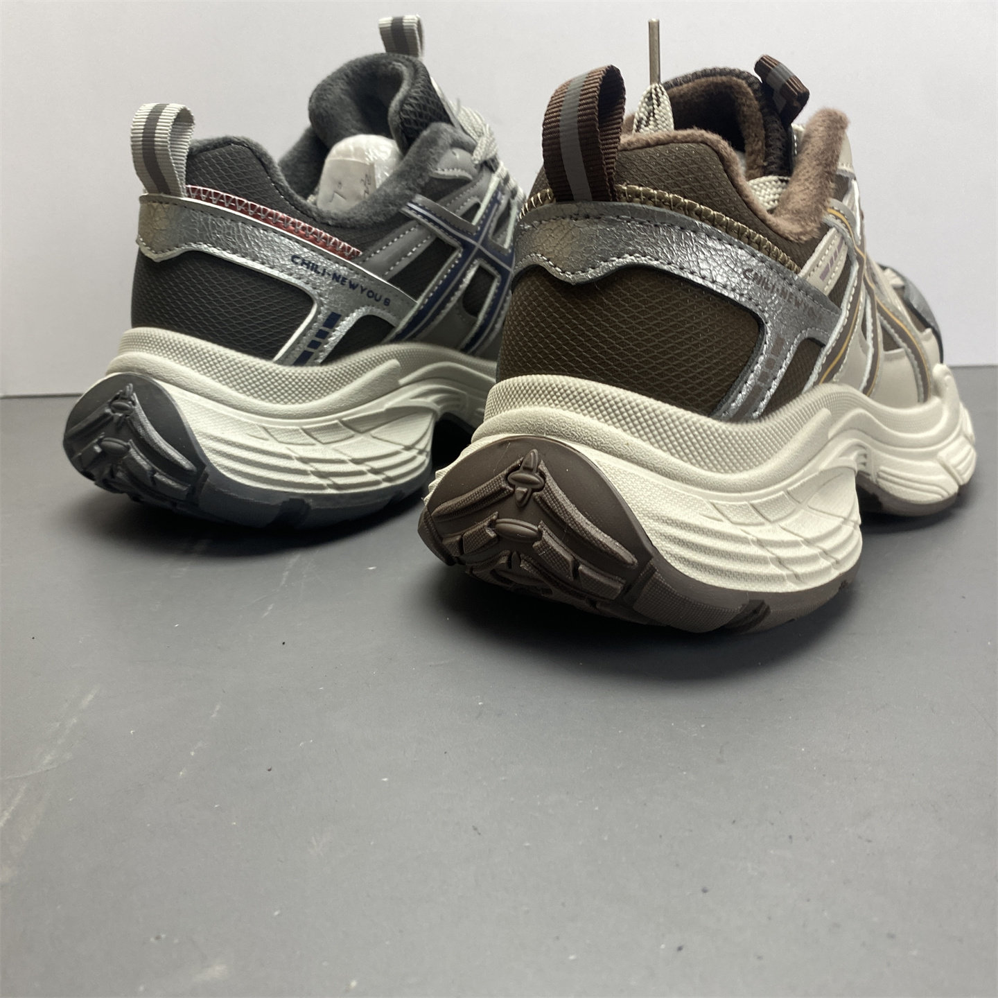 品牌撤柜女鞋2025新款冬季时尚休闲鞋系带松糕底加厚保暖老爹鞋女,淘宝优惠券,粉丝福利购,淘宝优惠卷