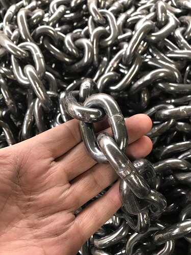 国标链条g80级锰钢起重吊索具铁链手拉葫芦链条桥用链条拖车链条 - 图0