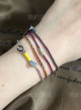 金刚泰银祈福幸运手绳两件包邮