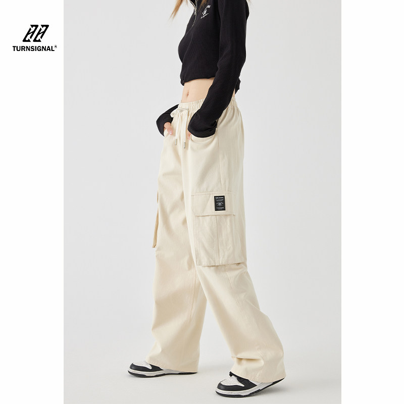 turn signal潮牌高腰春秋休闲裤子 turnsignal休闲裤
