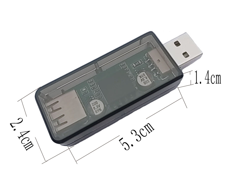 usb隔离器带外壳/,usb to usb/工业 耦合隔离 ADUM4160/ADuM3160 - 图2