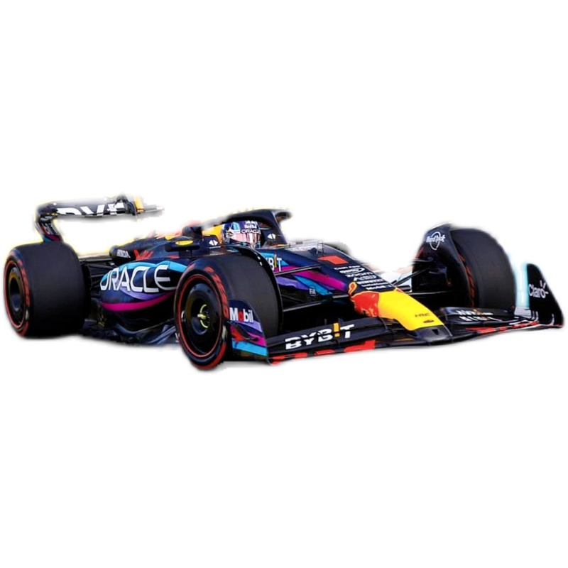 [CarBox] F1赛车模型 Spark 1:18 维斯塔潘 红牛RB19 2023迈阿密 - 图3