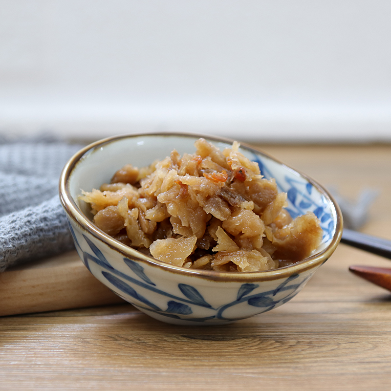 潮汕特产熊记虾仁菜脯萝卜干下饭小菜 拌饭菜早餐宵夜杂咸 酱咸菜 - 图1