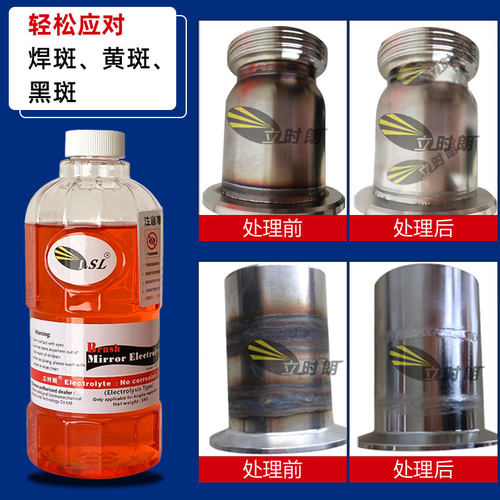 品牌立时朗焊道清洗剂  焊斑清洗液 不锈钢焊道处理液 焊缝抛光液 - 图1