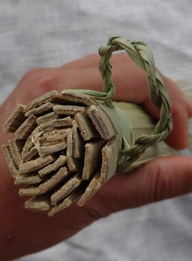 青篾竹刷把锅刷 刷锅神器 洗锅除垢竹刷子 青篾条弹性好 编织把手