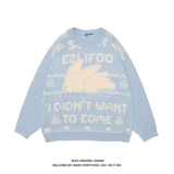 Японский ретро бордовый демисезонный свитер подходит для мужчин и женщин, трикотажная парная одежда для влюбленных, свободный крой