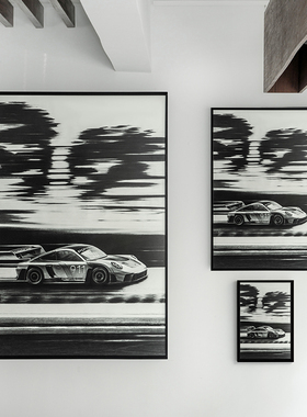 PORSCHEMOTOSPORT保时捷版画