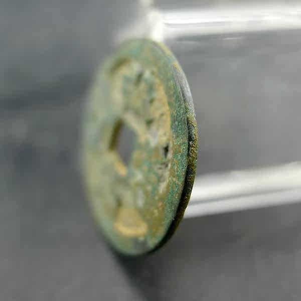 Hongzhi Tongbao, Ming Xiaozong currency, square hole money, hemp money, non-cracked and warped, fidelity, old antiques and miscellaneous collections