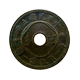 In the 5th year of the Republic of China, one cent per hundred is equivalent to a round copper plate, copper coins, fidelity, antiques, antiques and miscellaneous collections