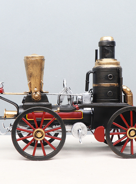 复古怀旧风老式铁艺摄影橱窗摆件