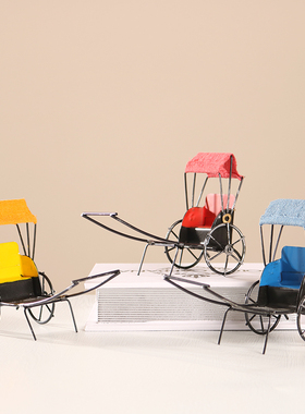 铁艺飞机老爷车复古怀旧装饰摆件